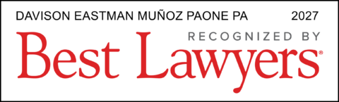 davison eastman munoz paone recognized by Best Lawyers 2027